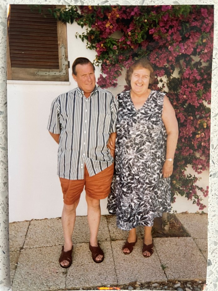 Margaret and Gordon Salmon (Mum and Dad)