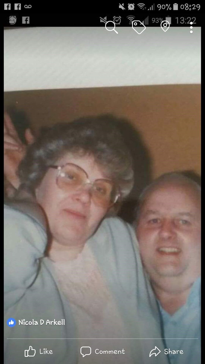 My mum pauline arkell