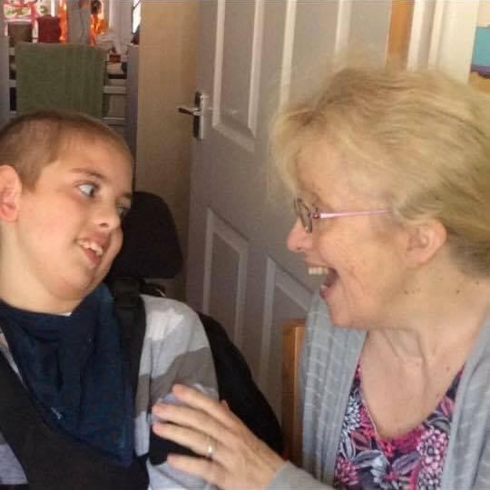 My Mum Karen and son Ashley