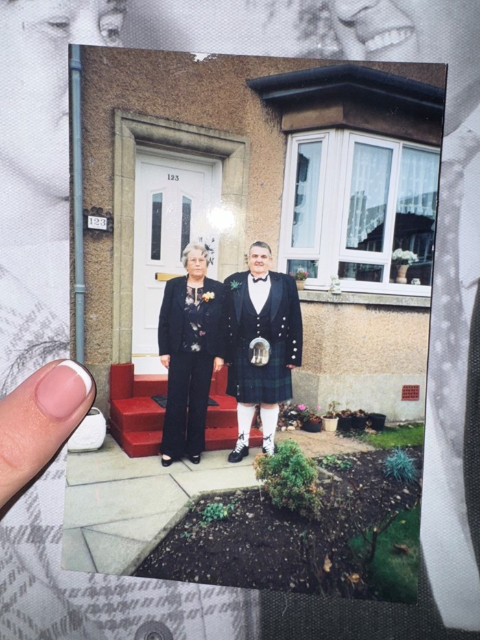 My gran & grandad (Sandra&Jim)