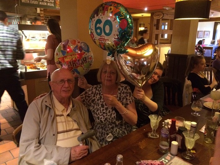 Philip, Sybil Field and Linda Callan