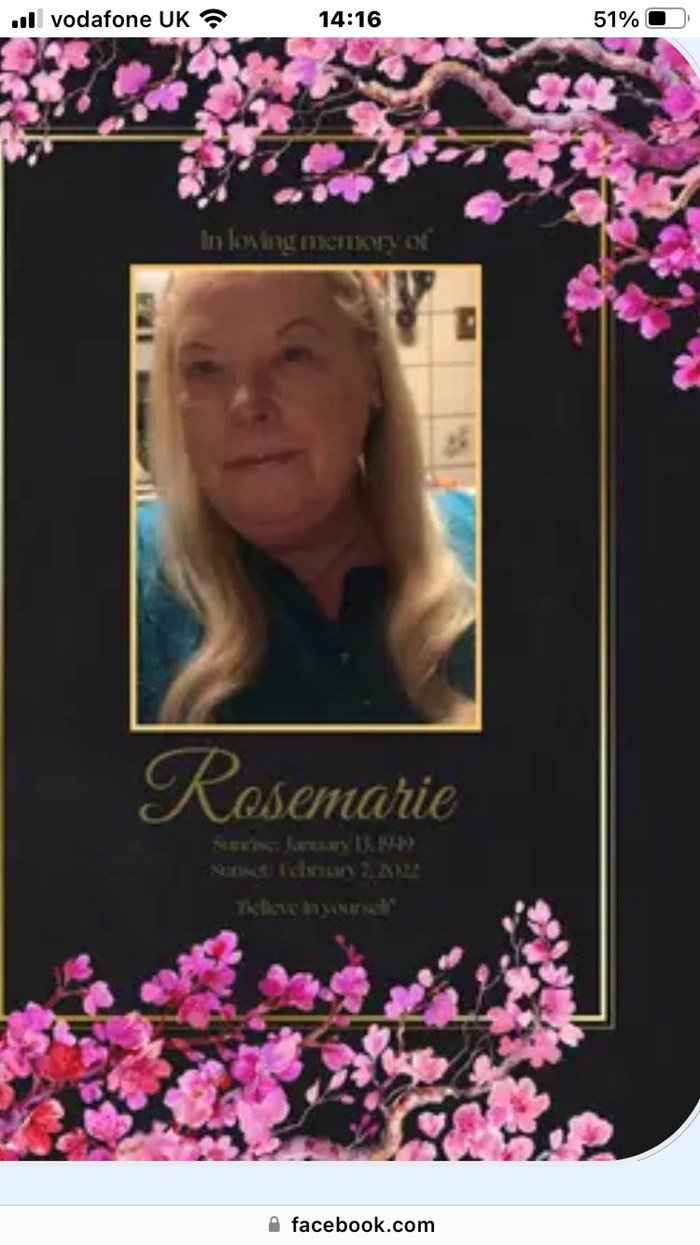 Rosemarie davidson (mum)